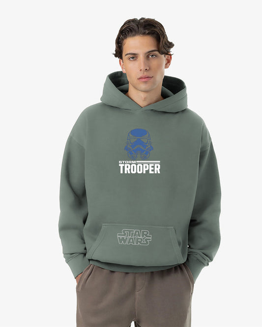 Jupiter Hotep Oversized Star Wars Printed Hoodie