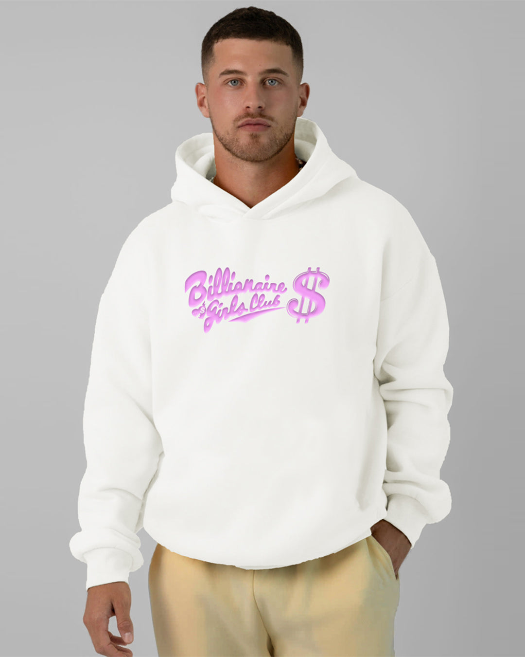 Jupiter Hotep Oversized Billionaire Club Printed Hoodie