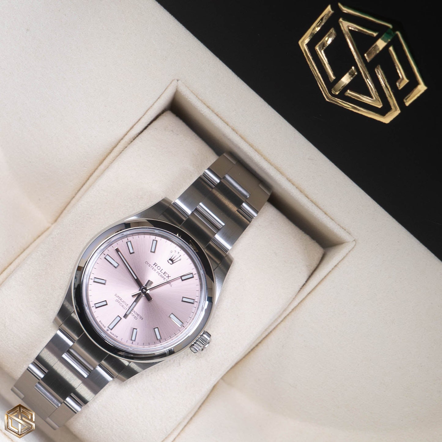 Rolex 277200 UNWORN Oyster Perpetual 31 Pink Dial 2024 Full Set Watch