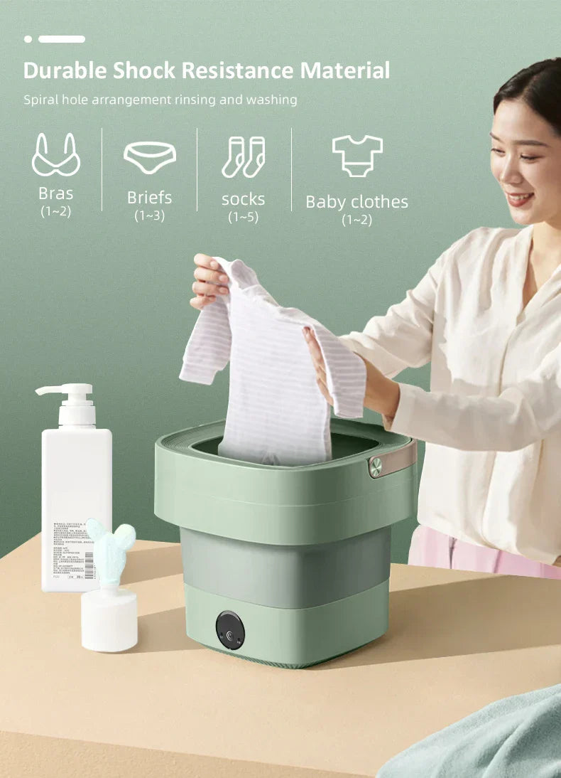 Mini Folding Washing Machine