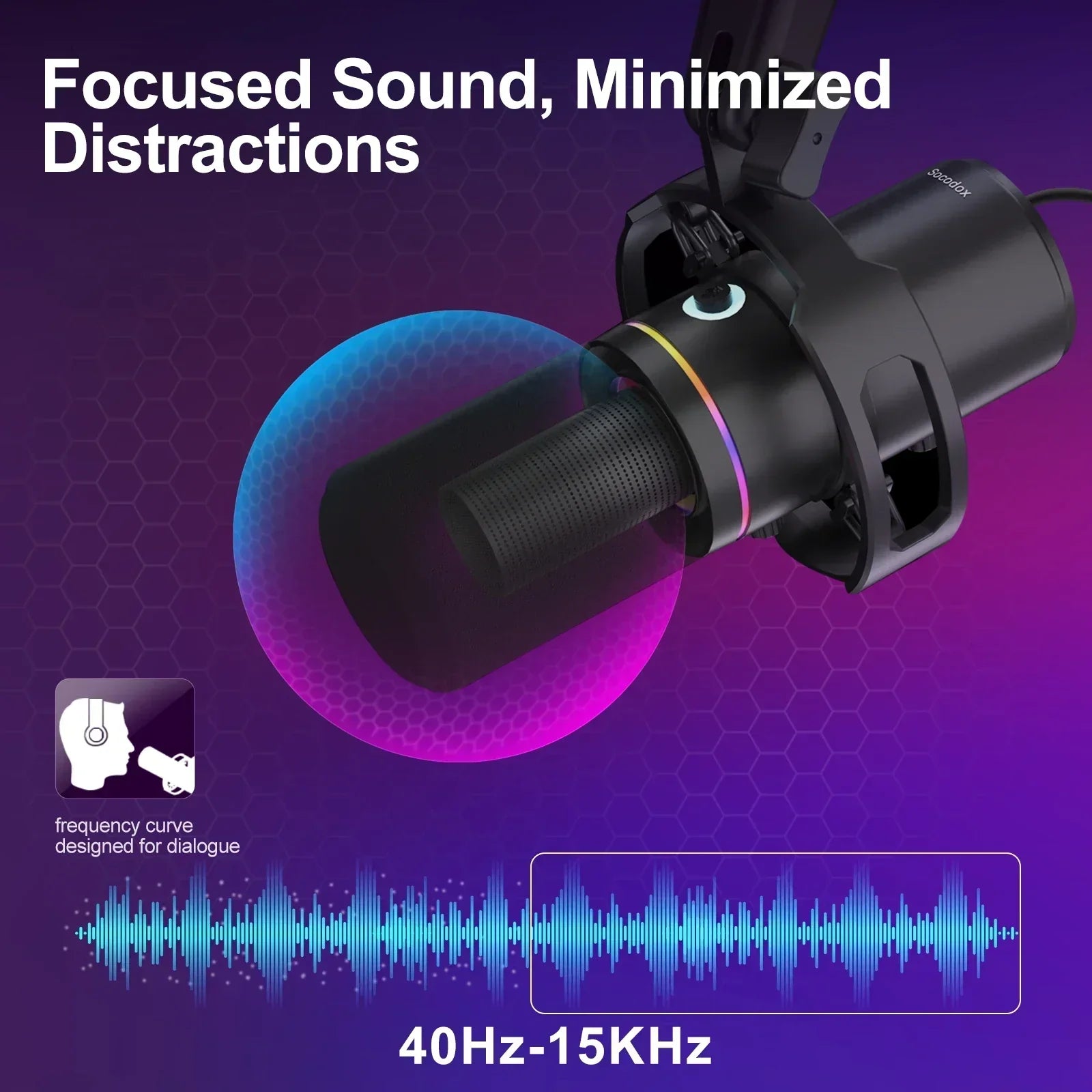 Dynamic Microphone Kit for Streaming