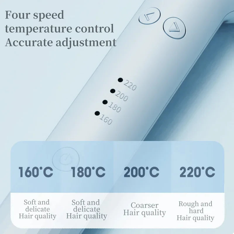 hair straightening  large wave electric negative
