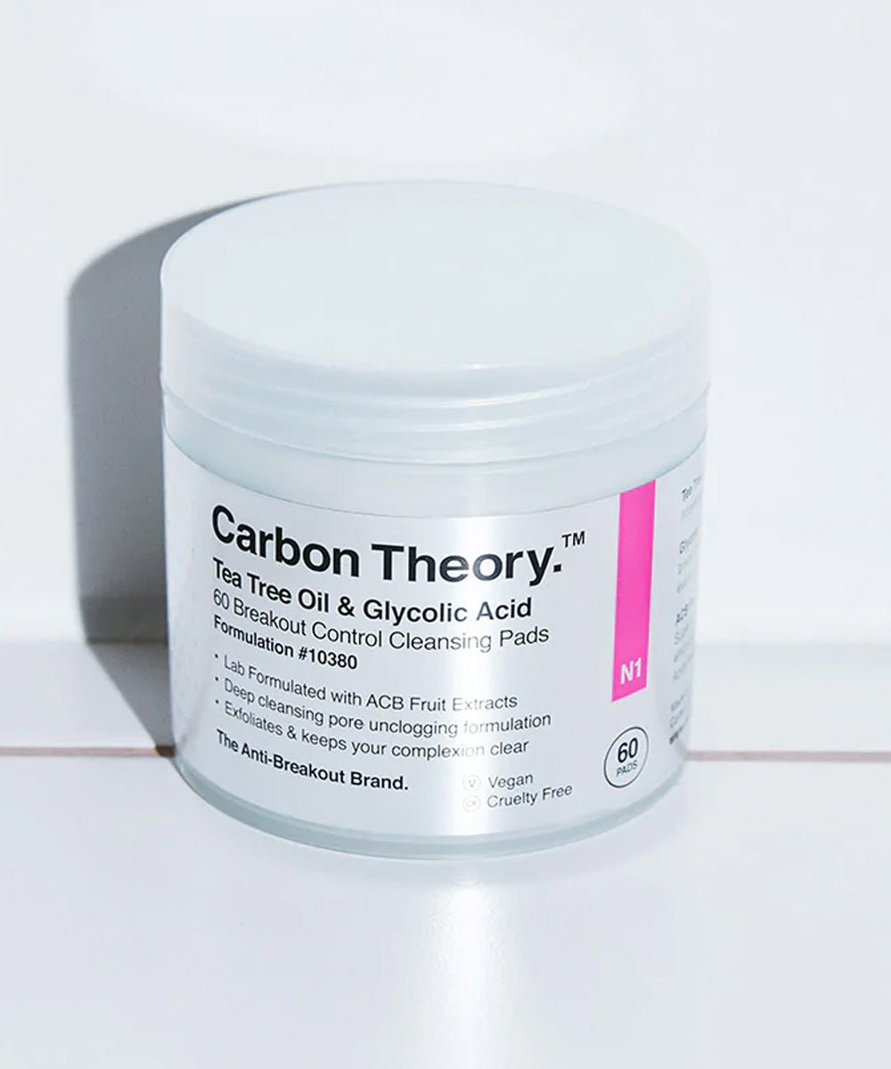 Carbon Theory - Breakout Control Cleansing Pads with ACB Fruit Extracts & Glycolic Acid