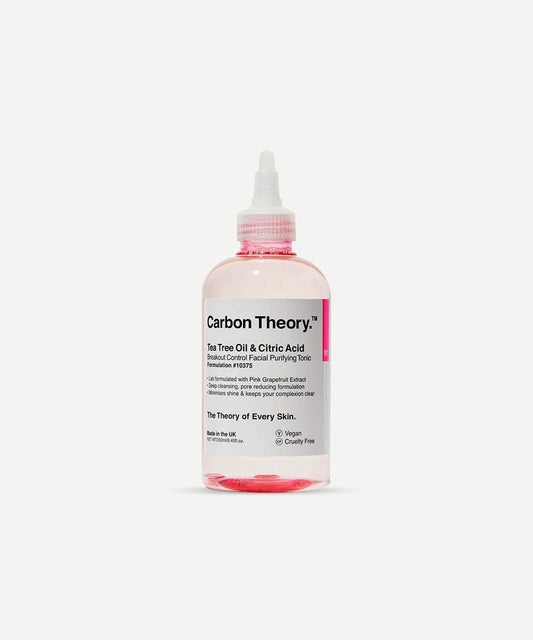 Carbon Theory - Breakout Control Facial Purifying Tonic with Tea Tree Oil & Citric Acid