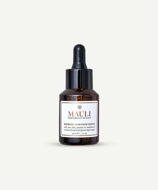 Mauli - Anti-Aging Supreme Skin Face Serum with Handpicked Botanicals for Normal, Acne-Prone, & Aging Skin